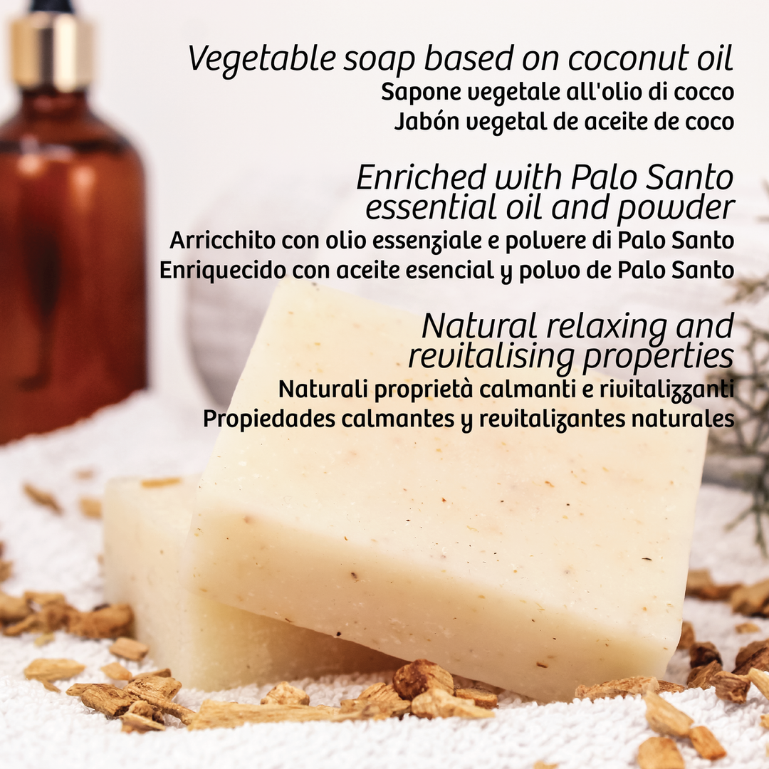 Saponetta con Olio Essenziale di Palo Santo