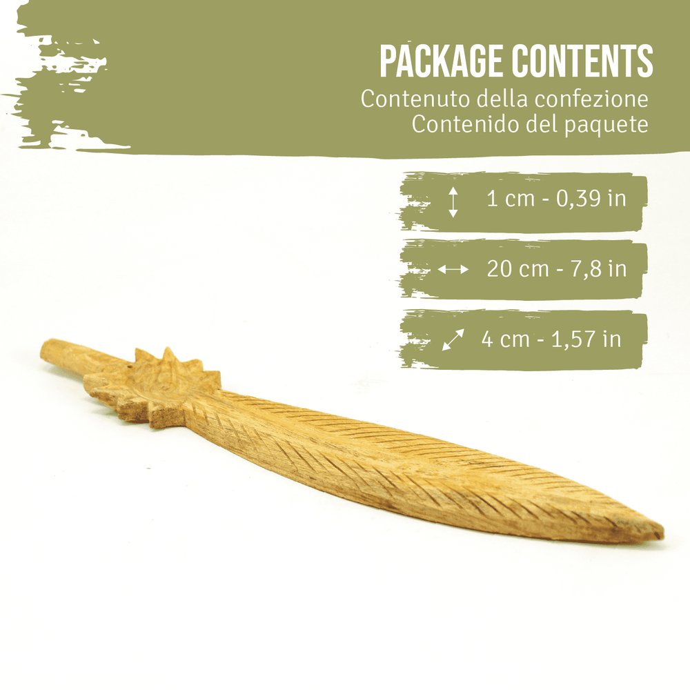 Bruciatore Incenso Palo Santo - Set 3 In 1 Con Supporto Bruciatore Incenso Palo Santo - Set 3 In 1 Con Supporto