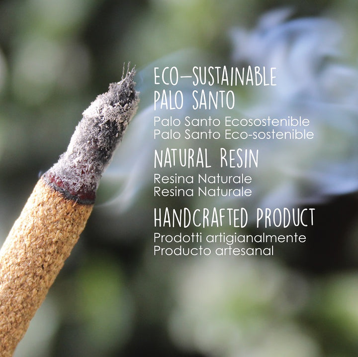 Palo Santo e Cannella Incenso in Bastoncini 100% naturale da produzione etica e sostenibile