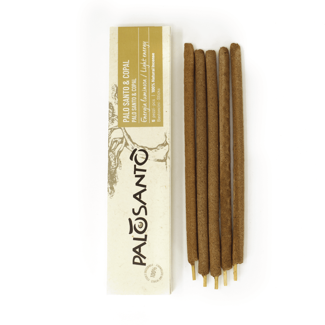 Palo Santo e Copal Incenso in Bastoncini 100% naturale da produzione etica e sostenibile