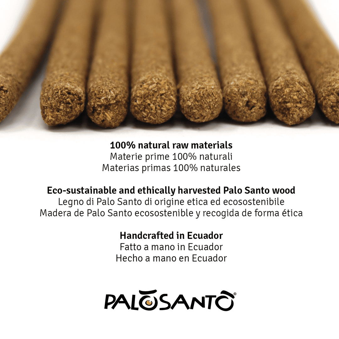 Palo Santo Incenso in Bastoncini 100% naturale da produzione etica e sostenibile