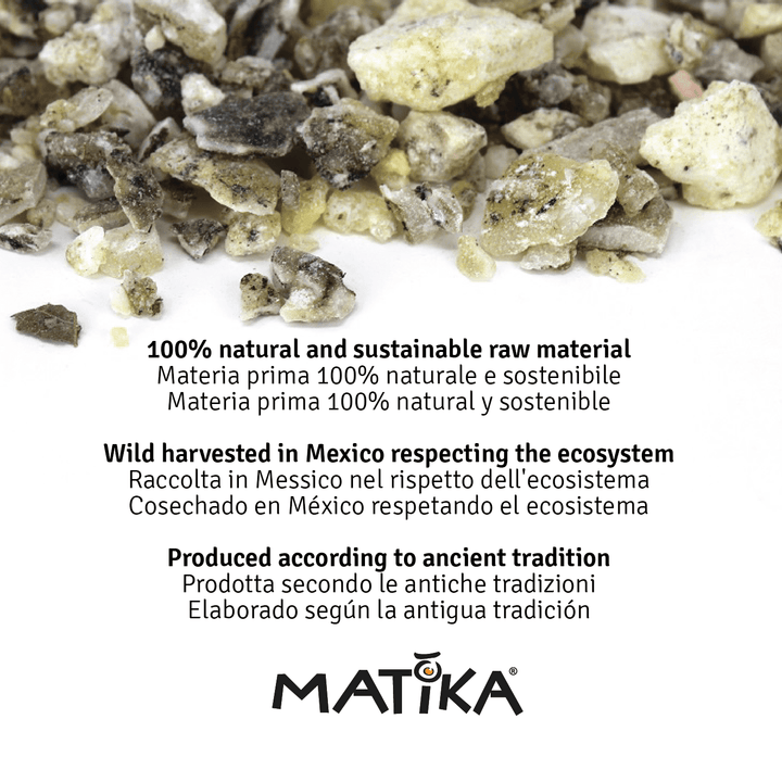 Copal Bianco Messico Incenso in Grani Resina Pura 100% Naturale da Produzione Etica e Sostenibile