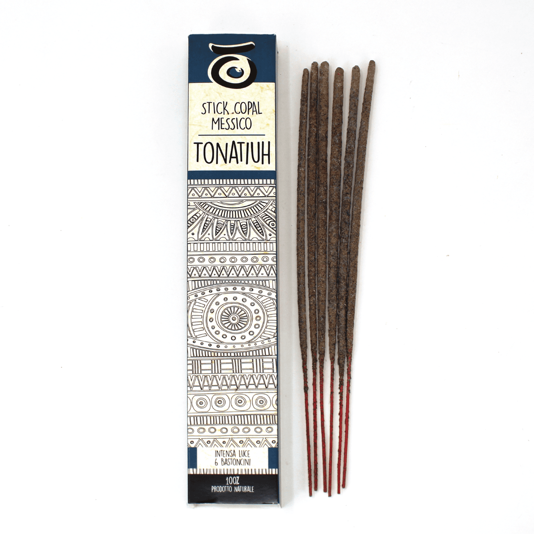 Bastoncini Incenso in Stick Artigianale Fatto a Mano con Resina di Copal Bianco del Messico 100% Naturale Etico e Sostenibile